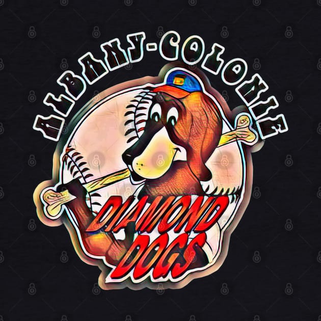 Albany-Colonie Diamond Dogs Baseball by Kitta’s Shop